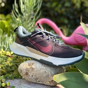Nike Juniper Trail 2 Black Deep Jungle Mens Size 11 Sneaker